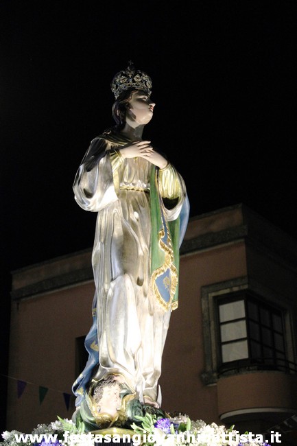 08/12/2019. Maria proteggi il popolo di San Giovanni Galermo.