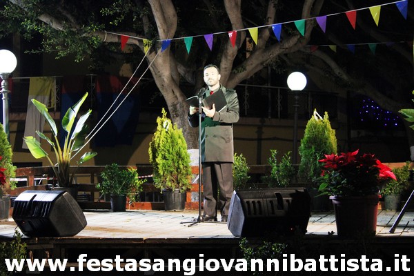08/12/2019. Il tenore Alfio Marletta proveniente dal Teatro Massimo di Palermo.