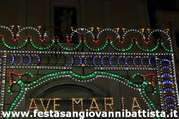 08/12/2019. La Luminaria in onore di Maria SS.
