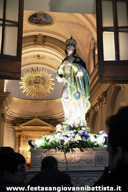 08/12/2019. Maria proteggi la Parrocchia di San Giovanni Galermo.