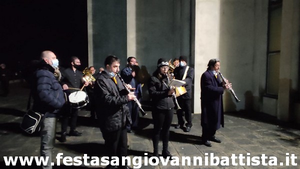 08/12/2021. Il corpo musicale 'G. Virgillito' citta' di Catania diretto dal M.Giuseppe Virgillito.