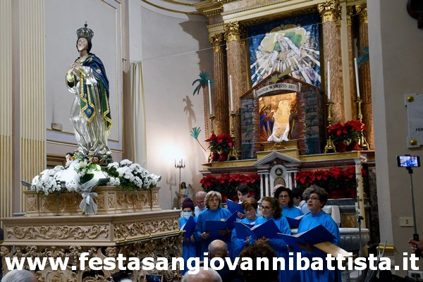08/12/2022. Alcuni momenti della Festa dell'Immacolata.