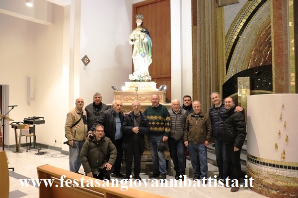 08/12/2023. Il Comitato dell'Immacolata assieme a Maria Santissima nella nuova Chiesa dei SS.Zaccaria ed Elisabetta.