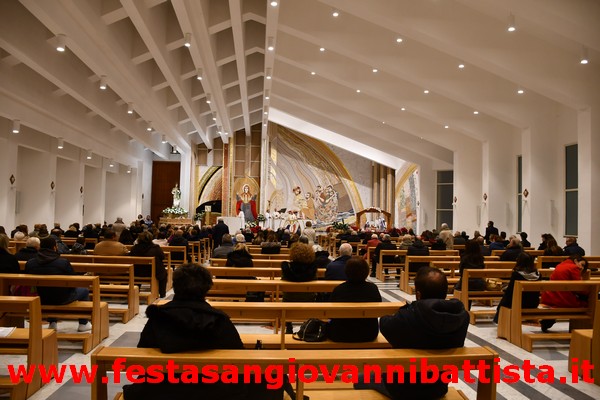 08/12/2023. Solenne Celebrazione Eucaristica delle ore 18:00.
