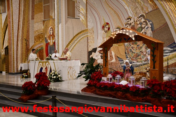 08/12/2023. Solenne Celebrazione Eucaristica, celebrata dal Parroco Don Giuseppe Catalfo.