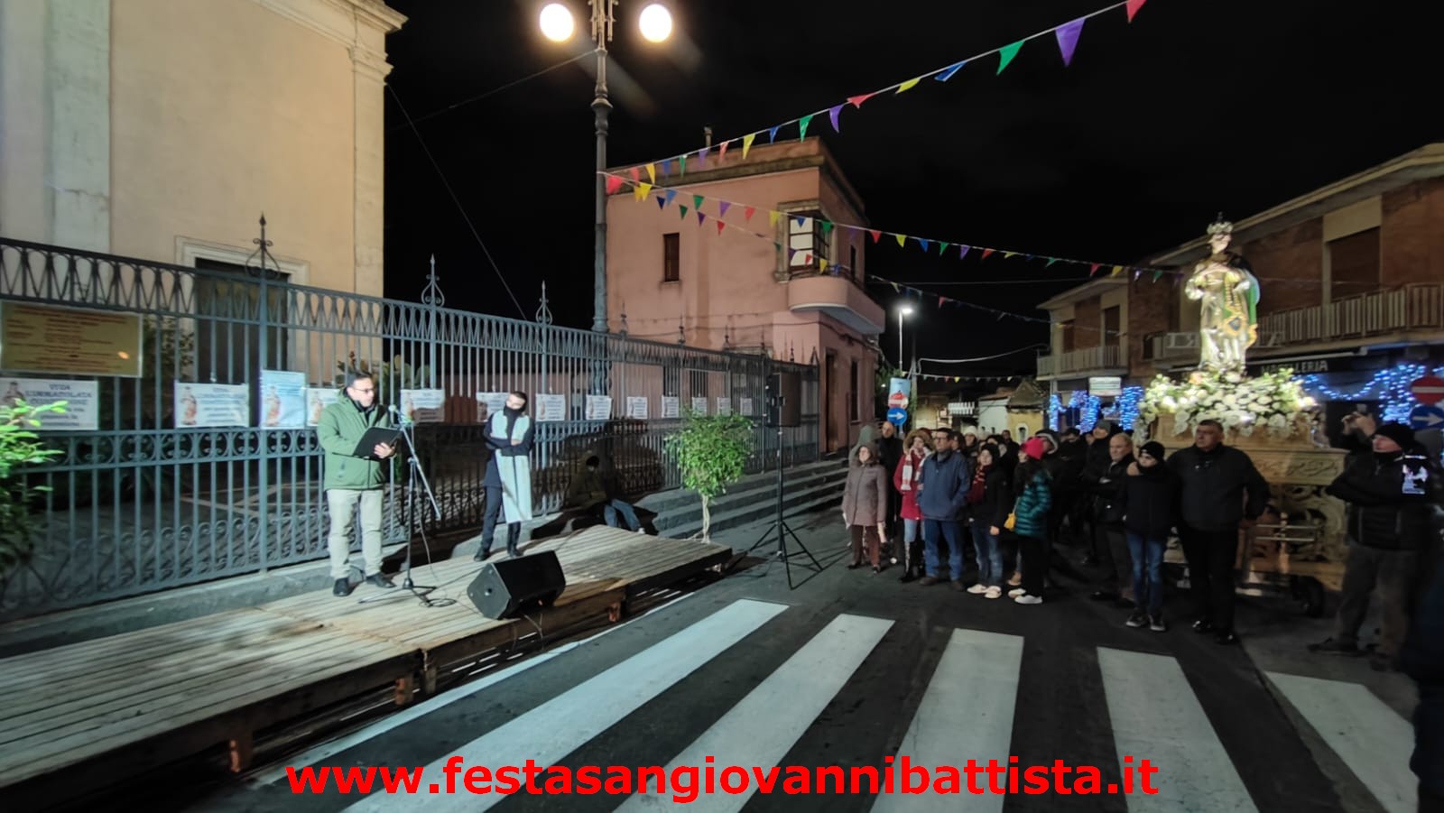 08/12/2024. Il tenore Alfio Marletta canta dei brani mariani.