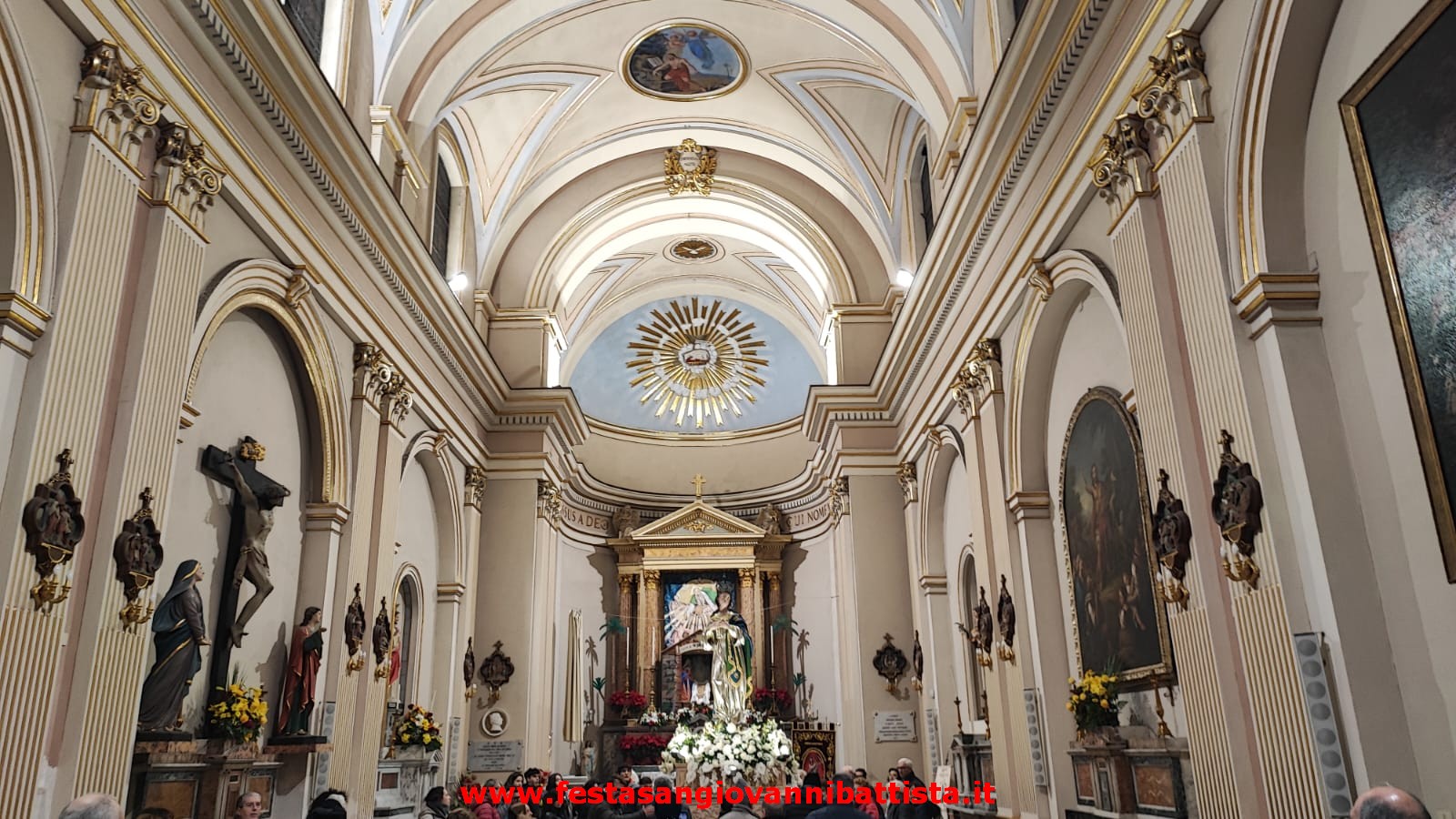 08/12/2024. Il ritorno del simulacro dell'Immacolata in Chiesa Madre.