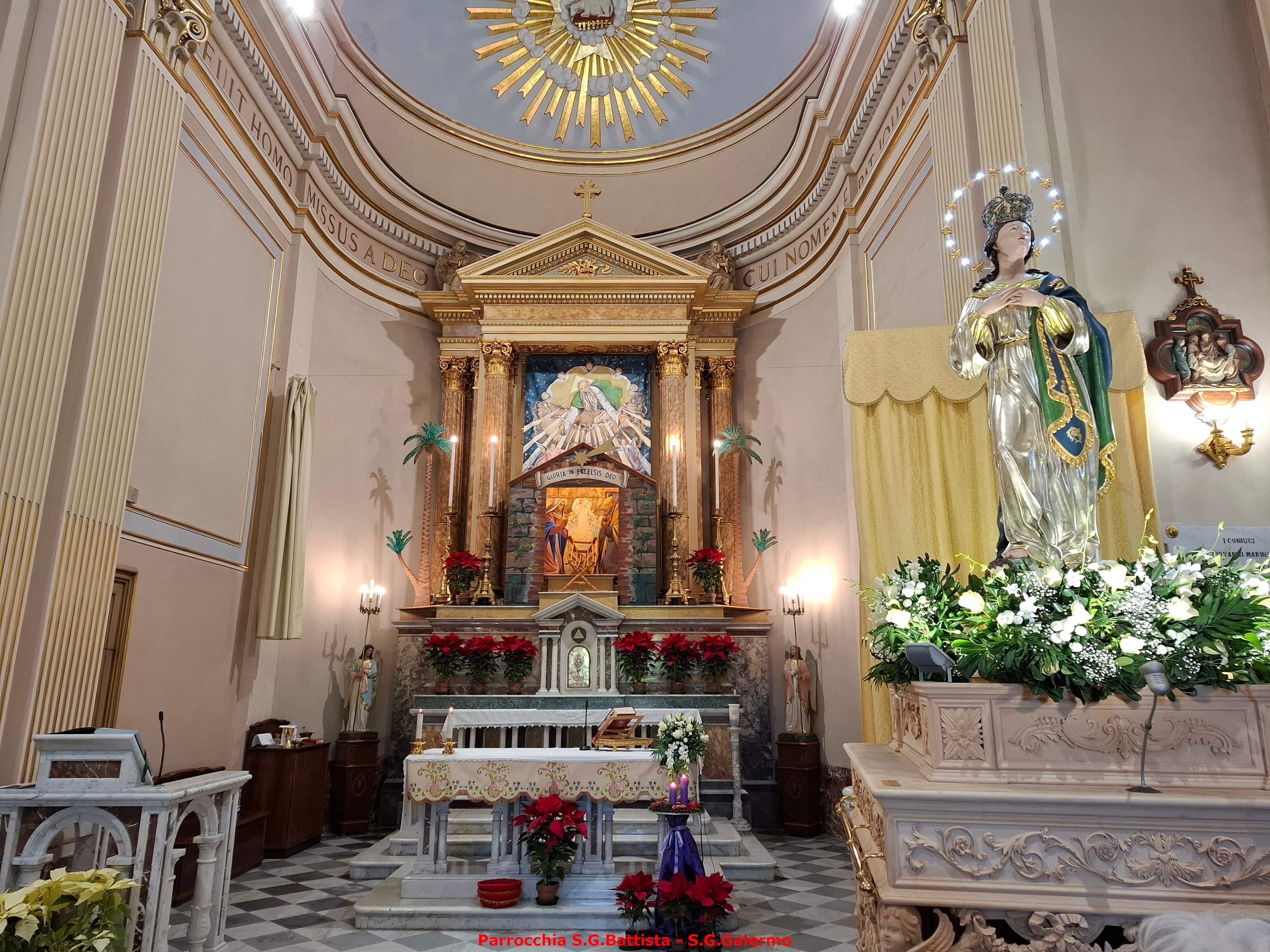 08/12/2025. Festa di Maria Immacolata.