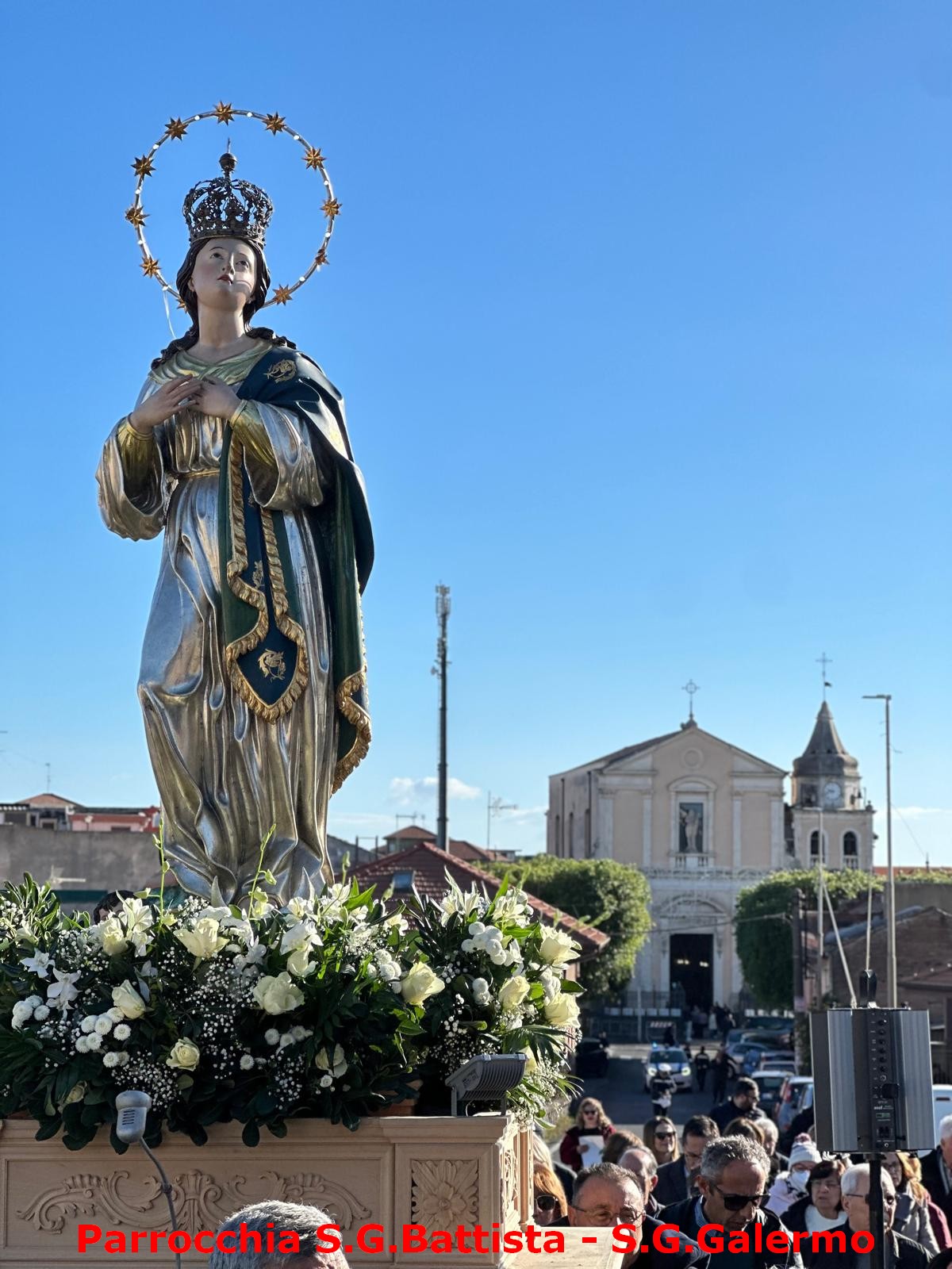 08/12/2025. Festa di Maria Immacolata.