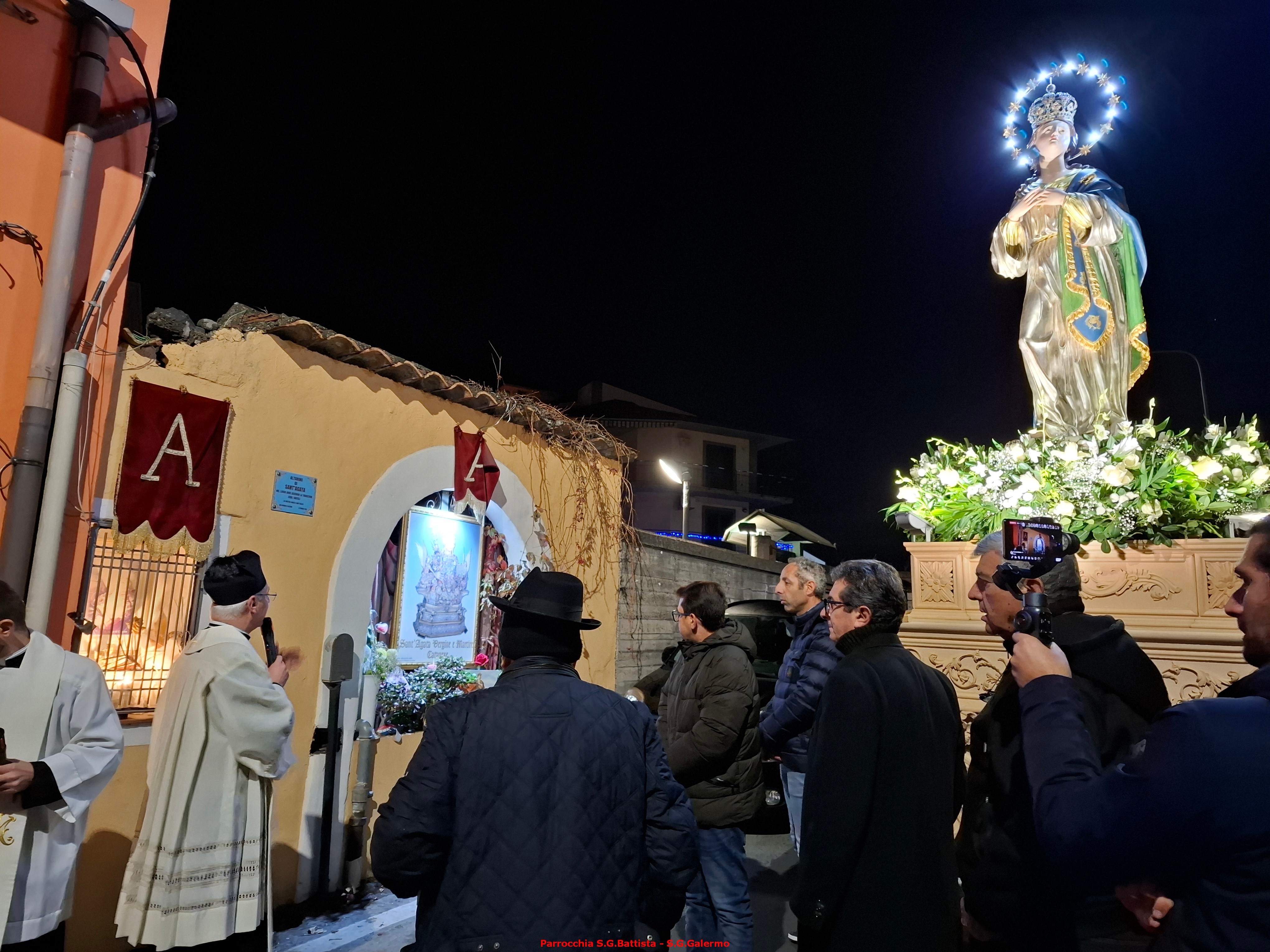 08/12/2025. Festa di Maria Immacolata.