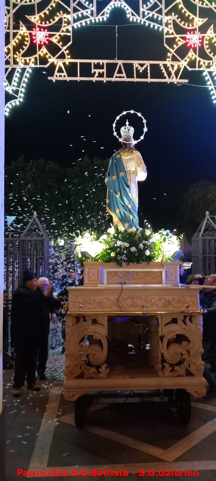 08/12/2025. Festa di Maria Immacolata.