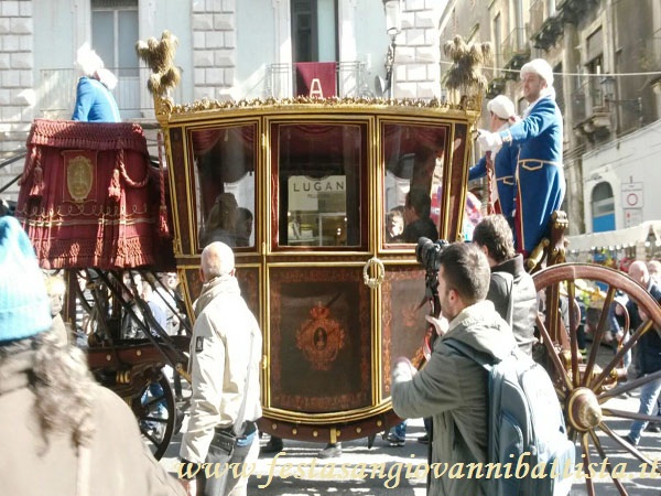 03/02/2017. La bellissima carrozza del Senato.