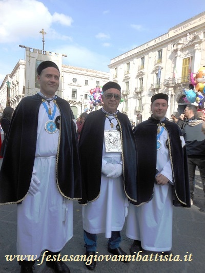 03/02/2017. Il Governatore Cavallaro Andrea (al centro), il primo Assistente Gangemi Orazio (a sinistra) ed il secondo Assistente Rapisarda Mauro (a destra).