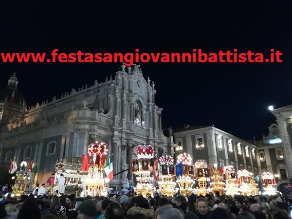 03-05/02/2020. Alcuni momenti della Festa di Sant'Agata.