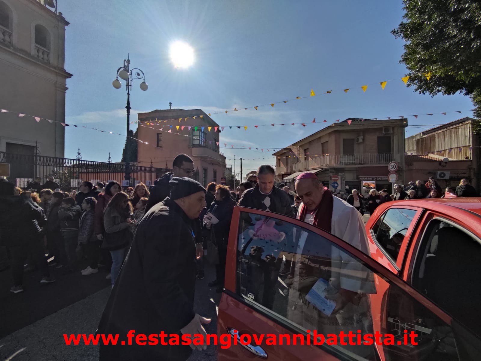 02/02/2024. Alcuni momenti della celebrazione annuale in onore di Sant'Agata in San Giovanni di Galermo.