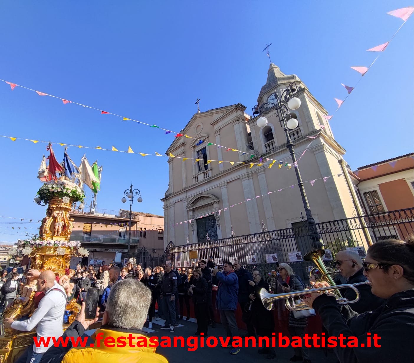 02/02/2024. Alcuni momenti della celebrazione annuale in onore di Sant'Agata in San Giovanni di Galermo.