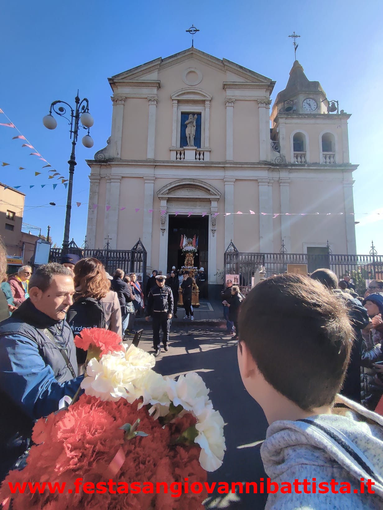 02/02/2024. Alcuni momenti della celebrazione annuale in onore di Sant'Agata in San Giovanni di Galermo.