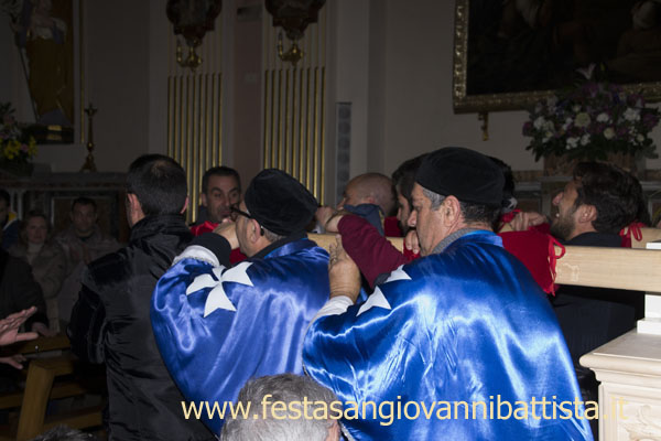 01/03/2015. San Giovanni Battista fa ritorno in Chiesa Madre.