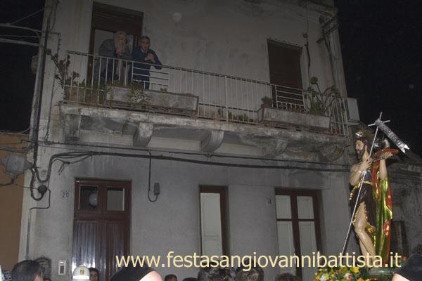 01/03/2015. San Giovanni Battista vicino la casa di un vecchio Confrate.