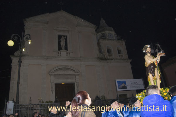 01/03/2015. San Giovanni Battista fa ritorno in Chiesa Madre.