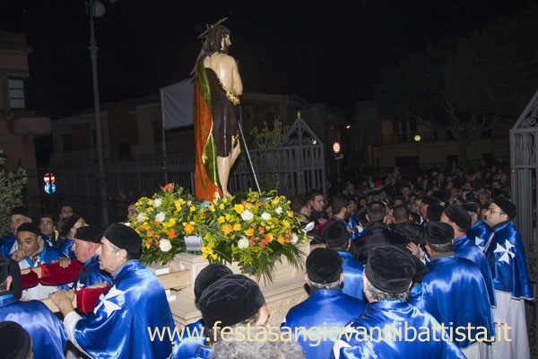 01/03/2015. San Giovanni Battista fa ritorno in Chiesa Madre.