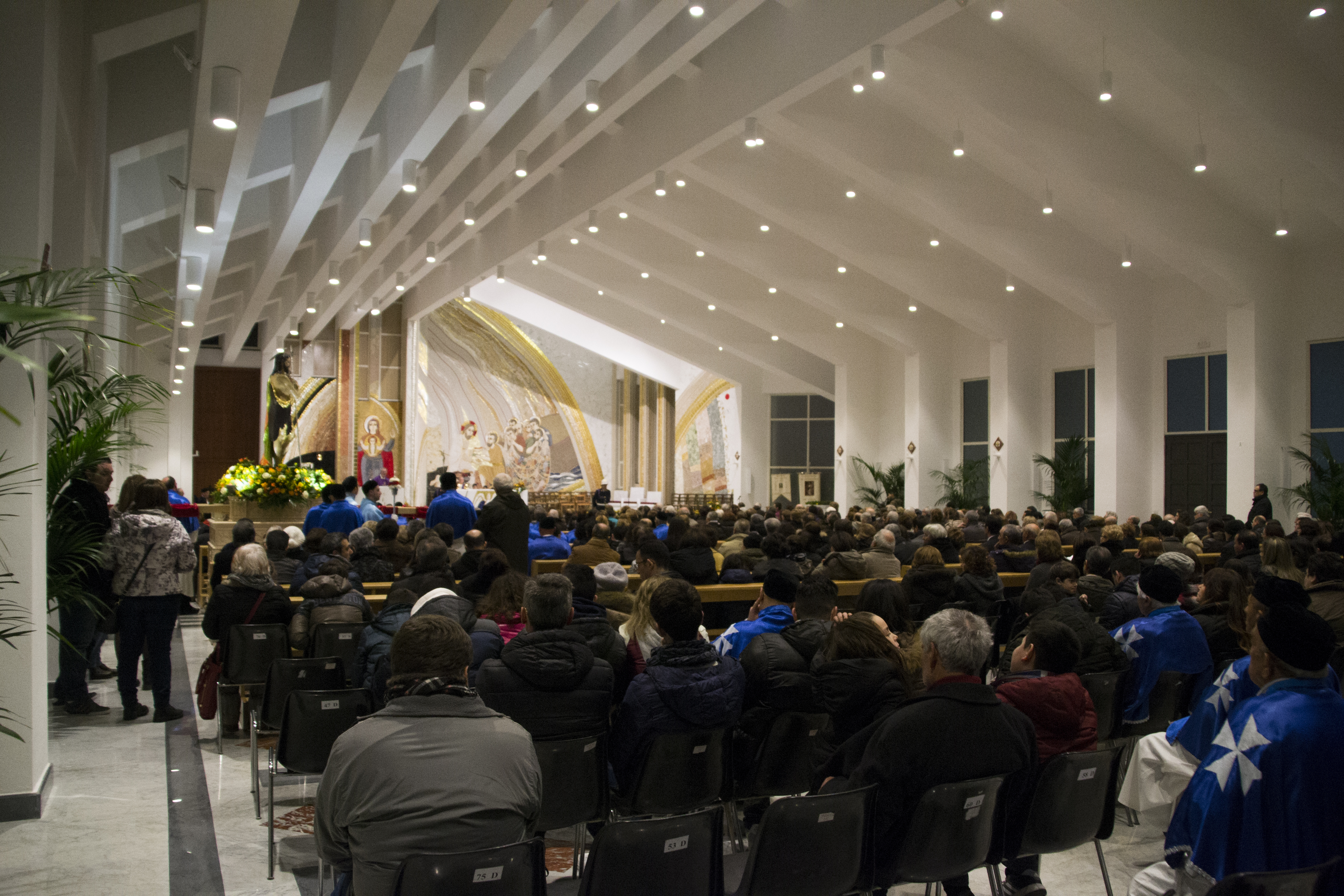 28/02/2015. Alcuni momenti della Dedicazione della Nuova Chiesa dei Santi Zaccaria ed Elisabetta avvenuta dieci anni prima.