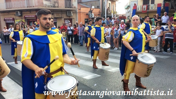 24/06/2017. Ore 17:30. I 'TAMBURI IMPERIALI' di Militello Val di Catania.
