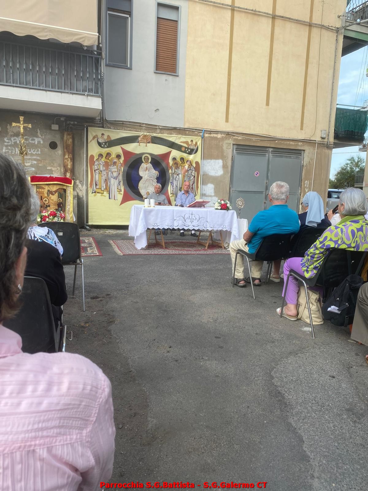 18/06/2026. Momento di preghiera devozionale con la celebrazione eucaristica del Parroco con la Reliquia del Santo Patrono e la