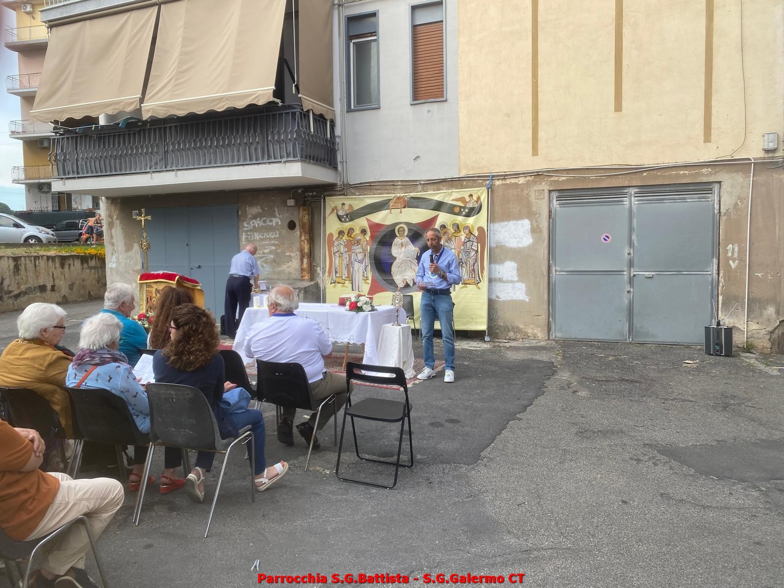18/06/2026. Momento di preghiera devozionale con la celebrazione eucaristica del Parroco con la Reliquia del Santo Patrono e la