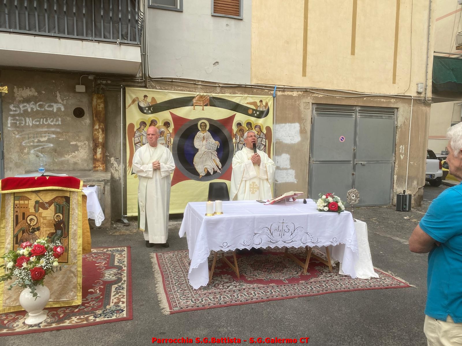 08/06/2026. Ore 18:15. Santo Rosario, Coroncina al Santo Patrono e Santa Messa in via Madonna della Via (vicino Largo Lilibeo).