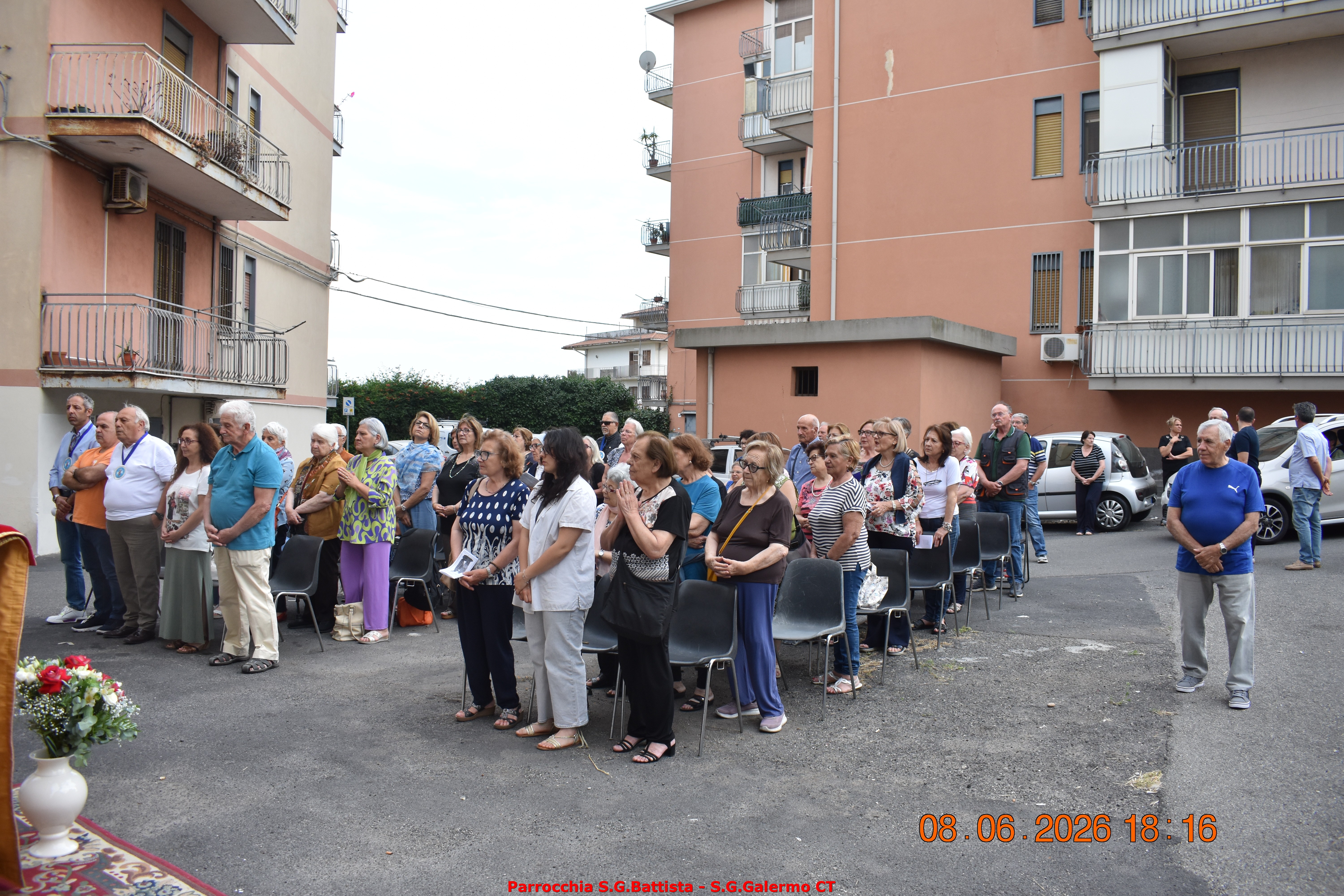 18/06/2026. Momento di preghiera devozionale con la celebrazione eucaristica del Parroco con la Reliquia del Santo Patrono e la
