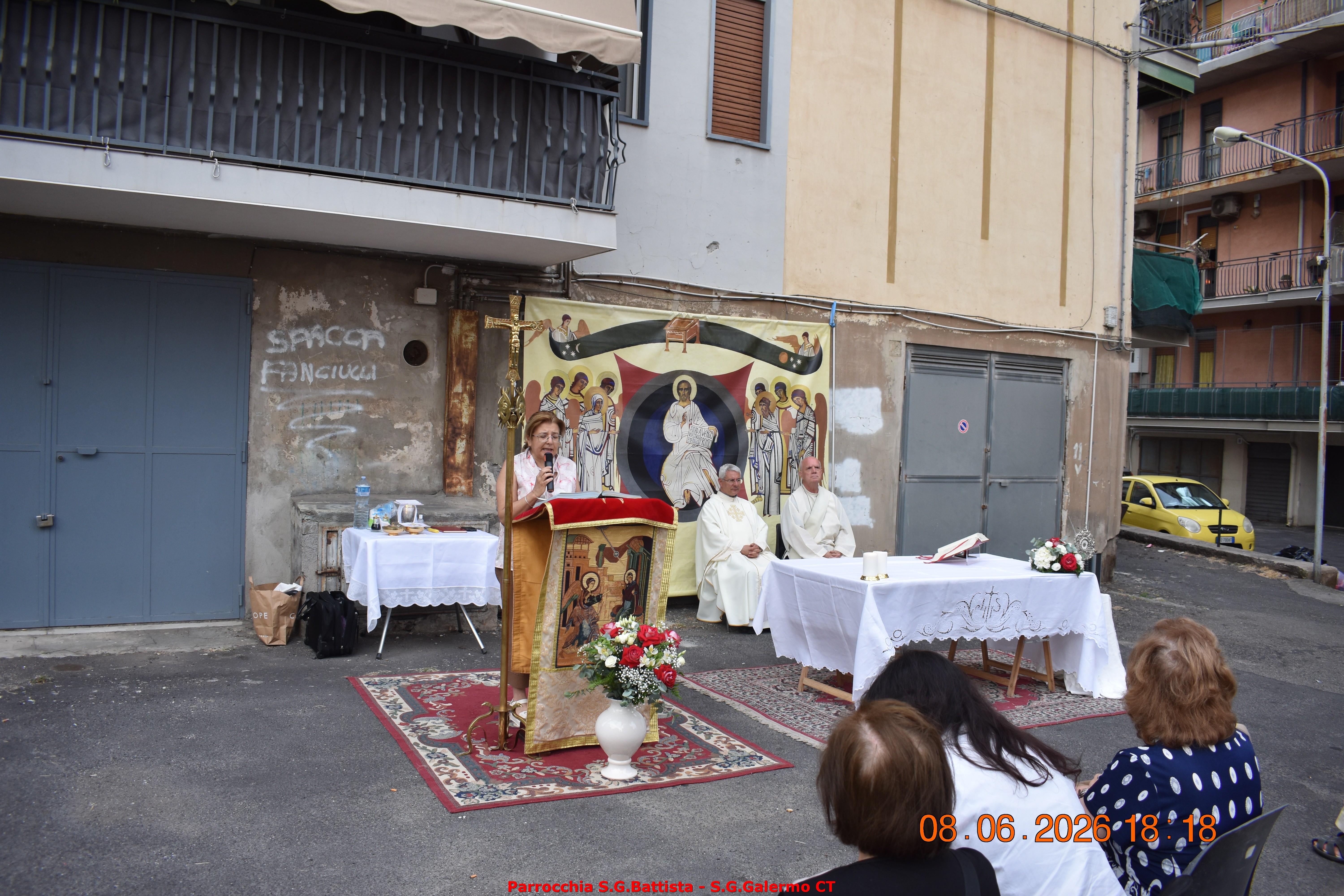 18/06/2026. Momento di preghiera devozionale con la celebrazione eucaristica del Parroco con la Reliquia del Santo Patrono e la