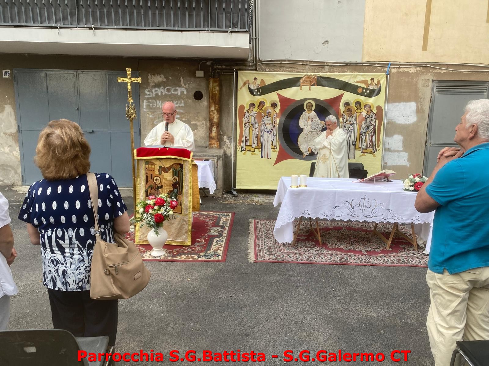 08/06/2026. Ore 18:15. Santo Rosario, Coroncina al Santo Patrono e Santa Messa in via Madonna della Via (vicino Largo Lilibeo).
