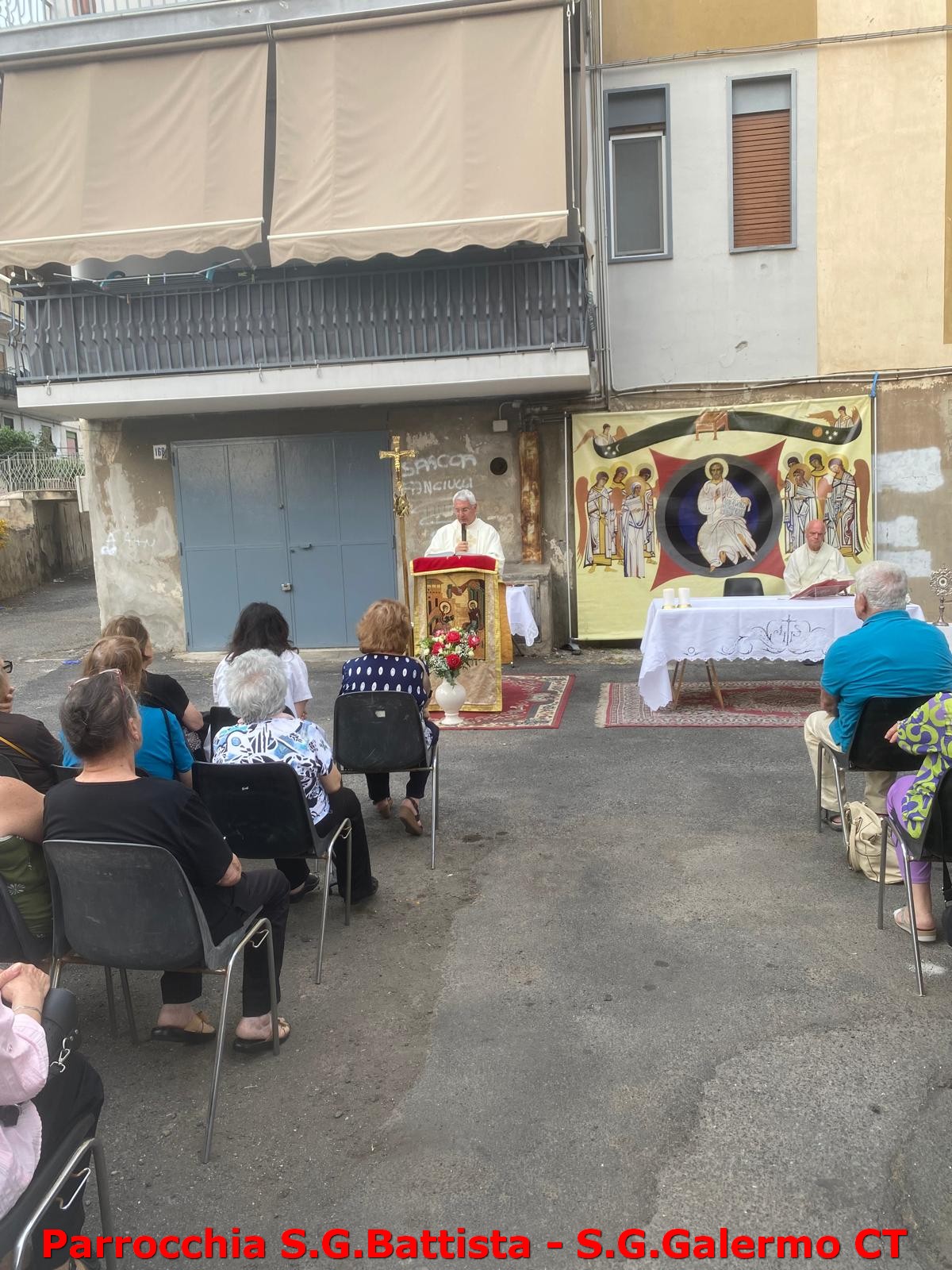 18/06/2026. Momento di preghiera devozionale con la celebrazione eucaristica del Parroco con la Reliquia del Santo Patrono e la