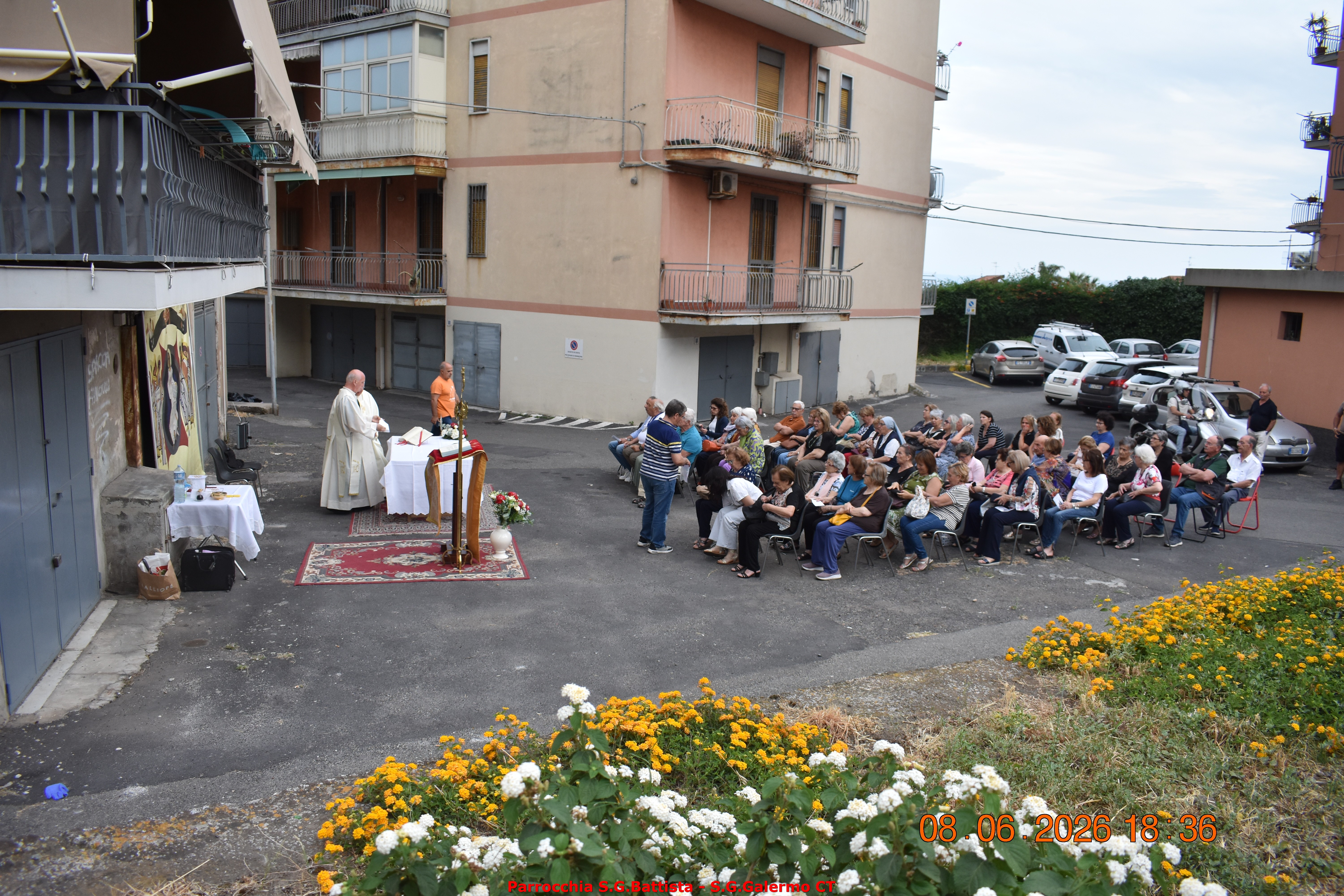 18/06/2026. Momento di preghiera devozionale con la celebrazione eucaristica del Parroco con la Reliquia del Santo Patrono e la