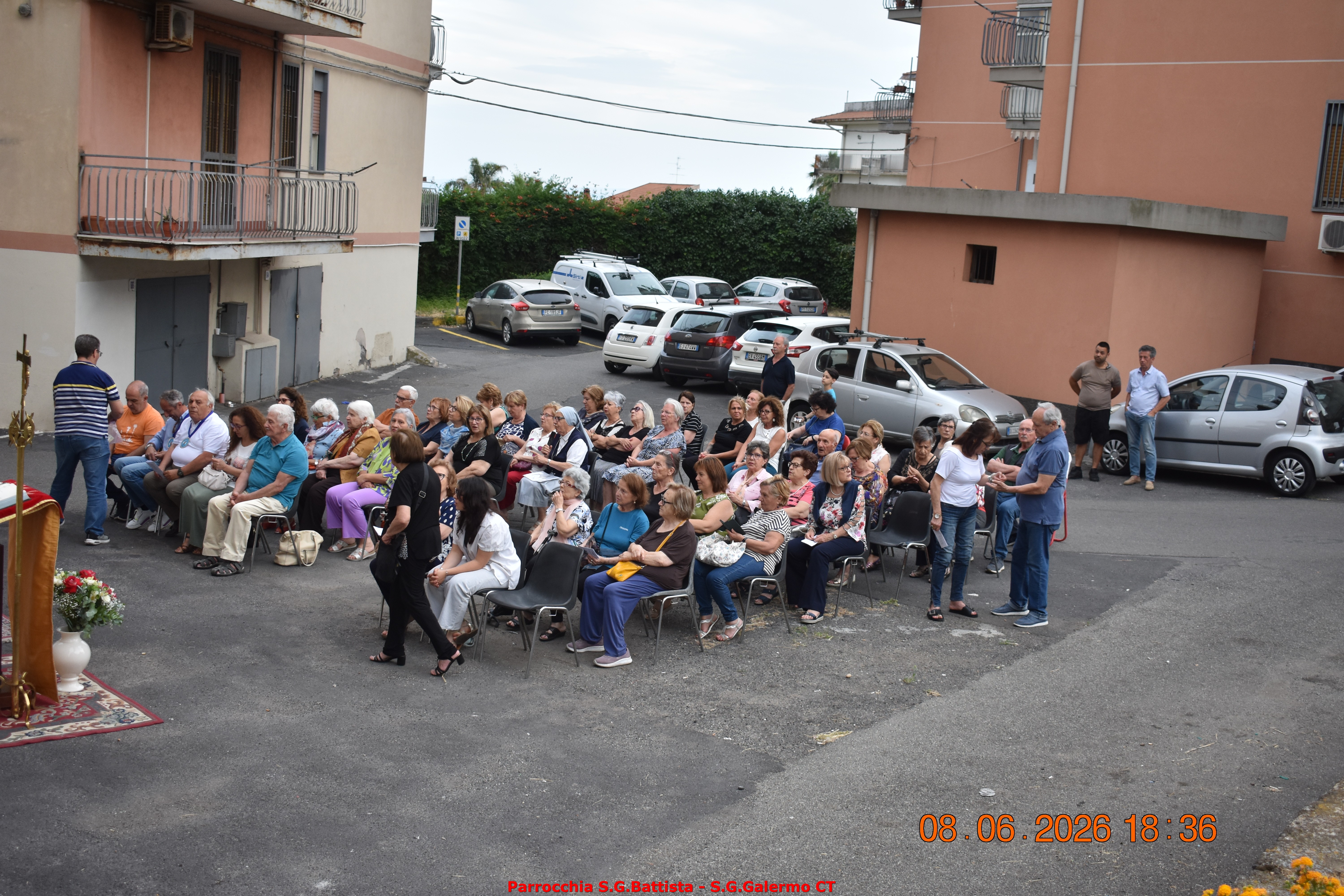 18/06/2026. Momento di preghiera devozionale con la celebrazione eucaristica del Parroco con la Reliquia del Santo Patrono e la