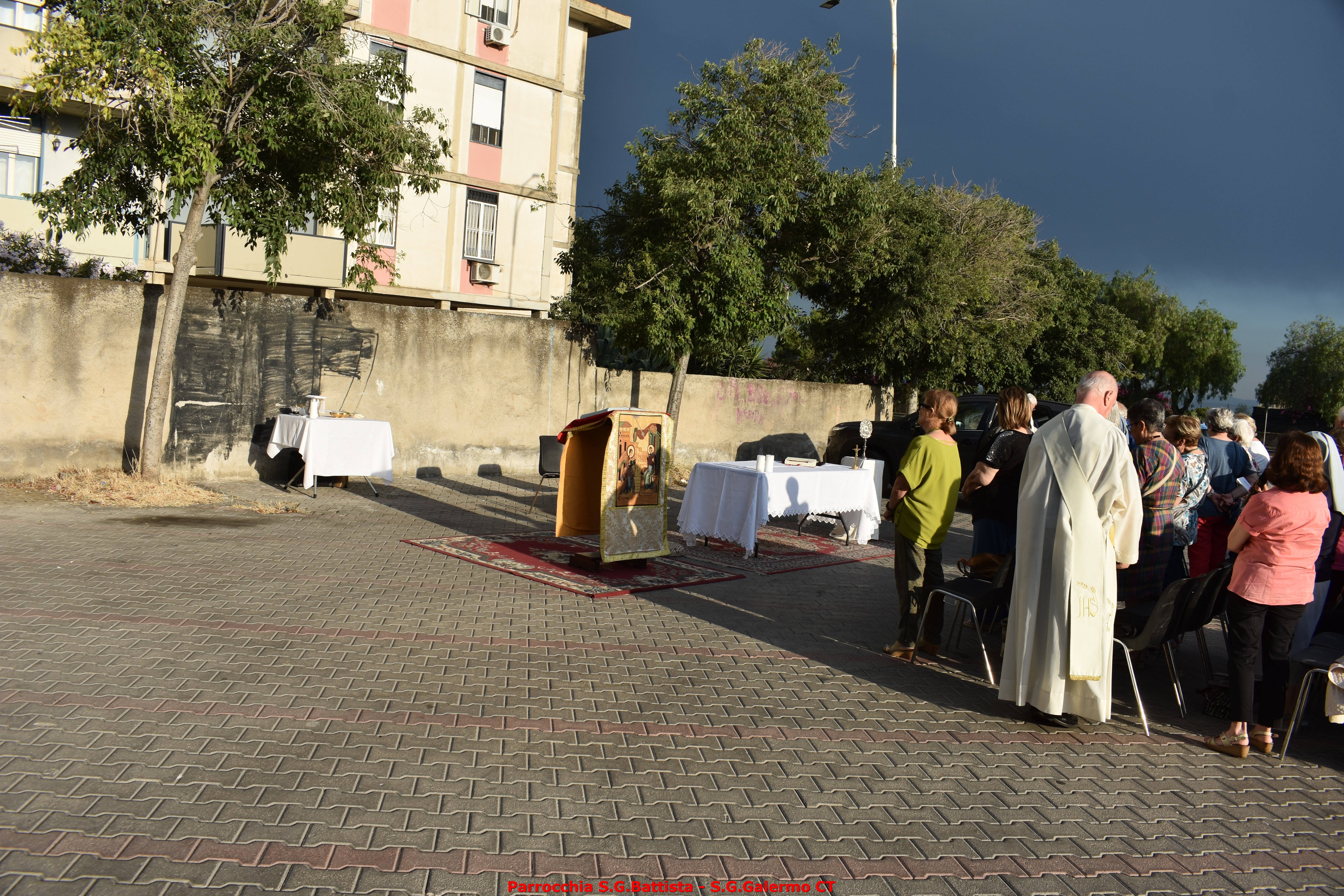 18/06/2026. Momento di preghiera devozionale con la celebrazione eucaristica del Parroco con la Reliquia del Santo Patrono e la