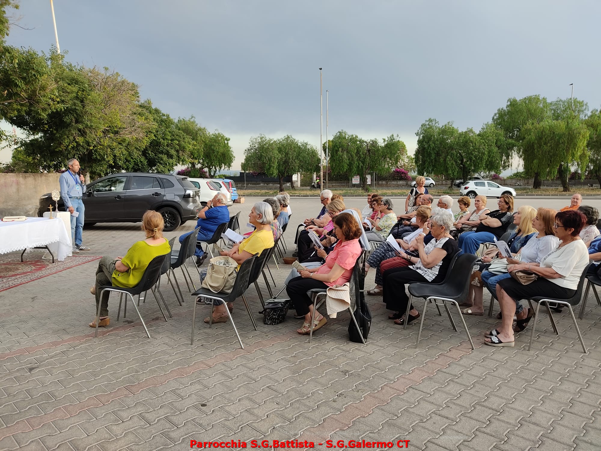18/06/2026. Momento di preghiera devozionale con la celebrazione eucaristica del Parroco con la Reliquia del Santo Patrono e la