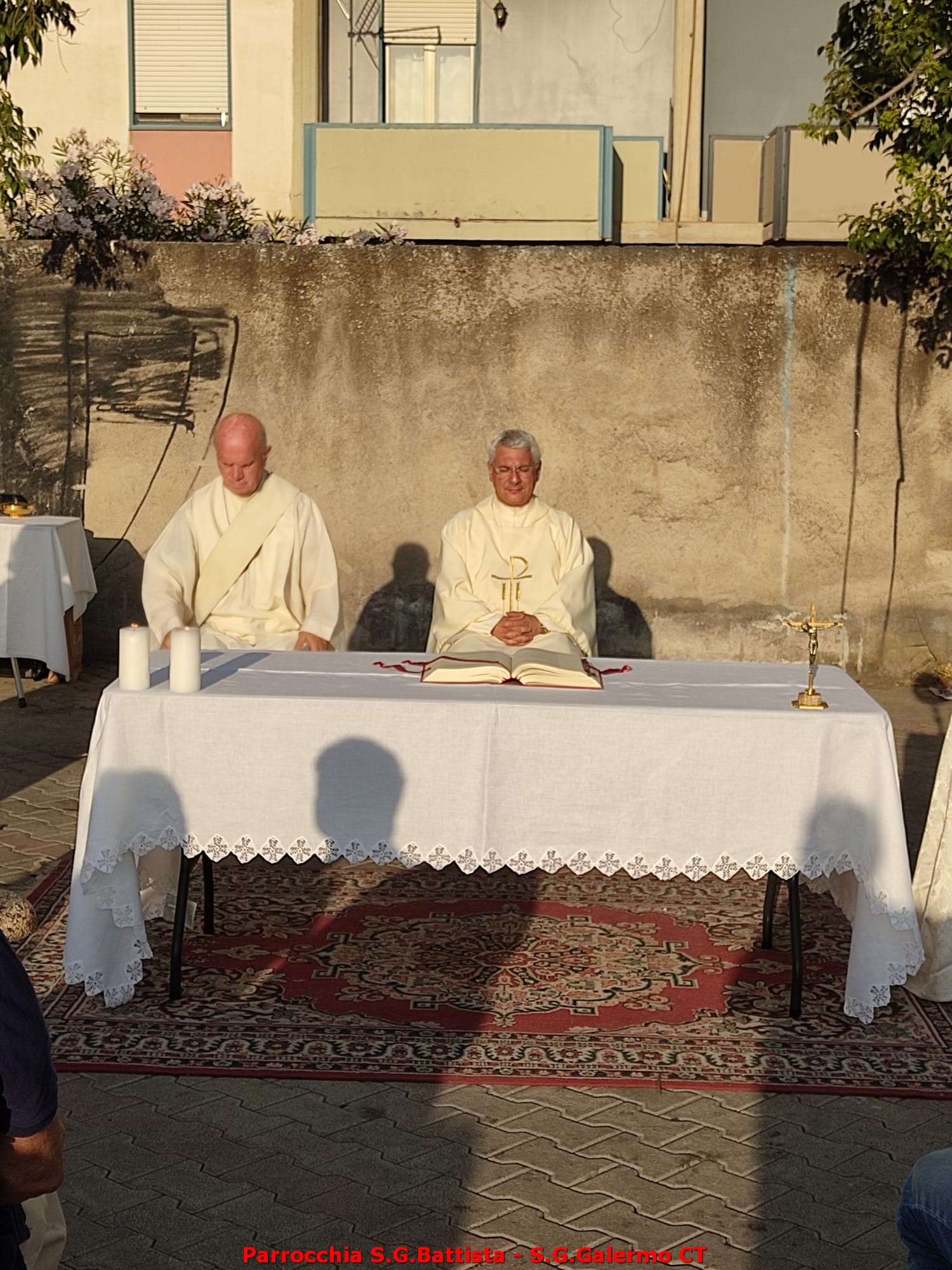11/06/2026. Ore 18:15. Santo Rosario, Coroncina al Santo Patrono e Santa Messa in via Don Minzoni - piazzale del mercato rionale.