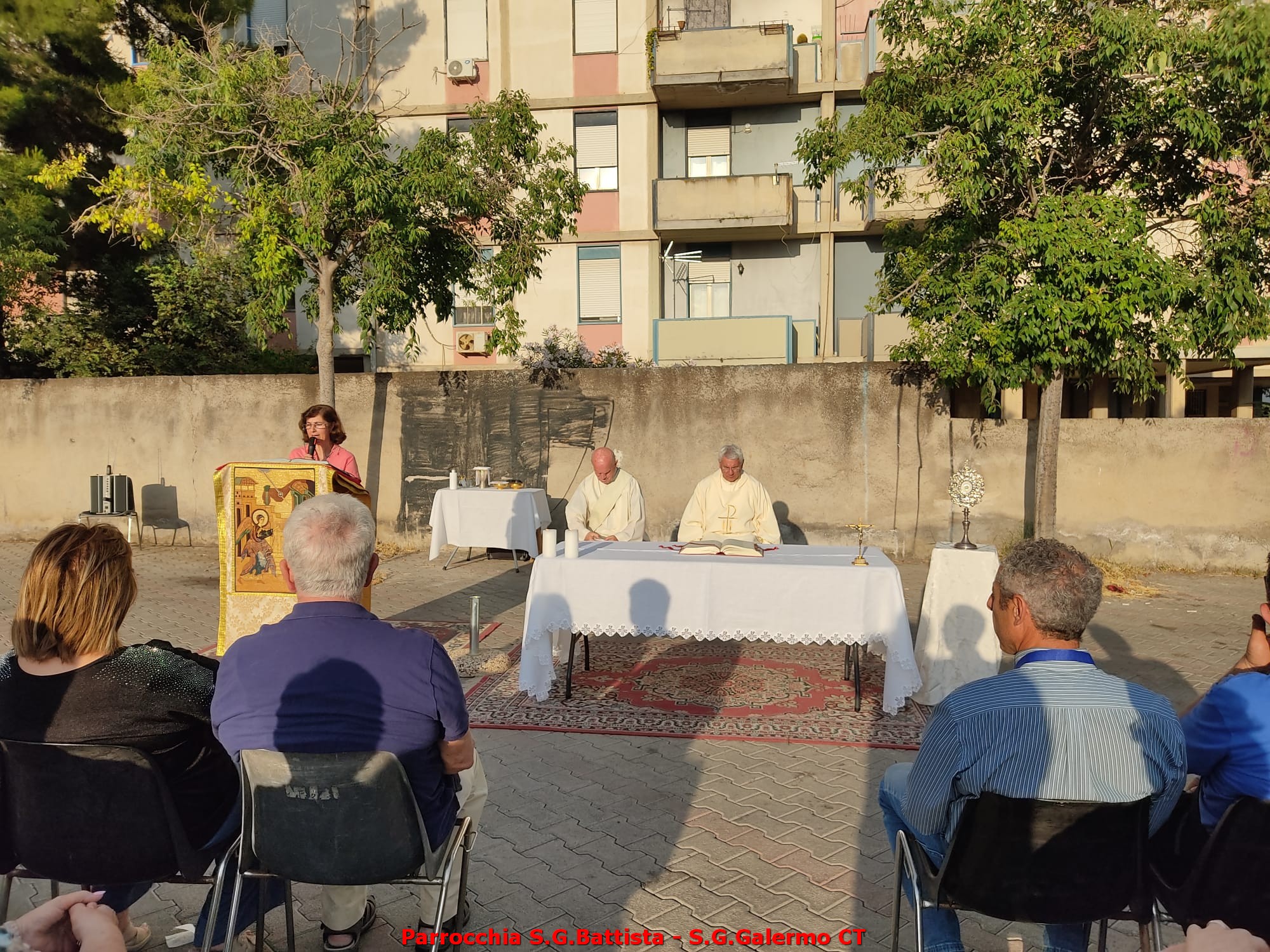 18/06/2026. Momento di preghiera devozionale con la celebrazione eucaristica del Parroco con la Reliquia del Santo Patrono e la