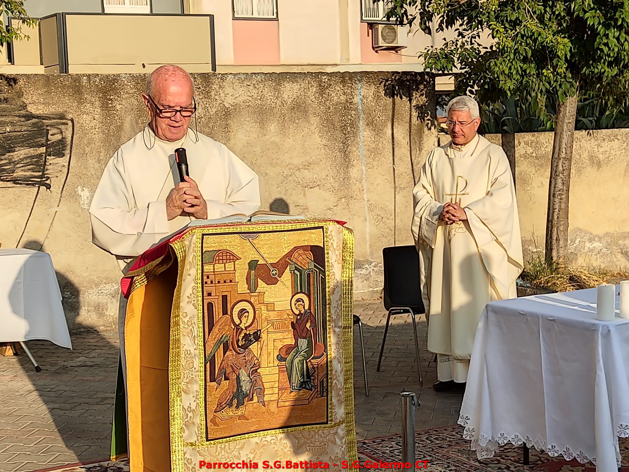 11/06/2026. Ore 18:15. Santo Rosario, Coroncina al Santo Patrono e Santa Messa in via Don Minzoni - piazzale del mercato rionale.