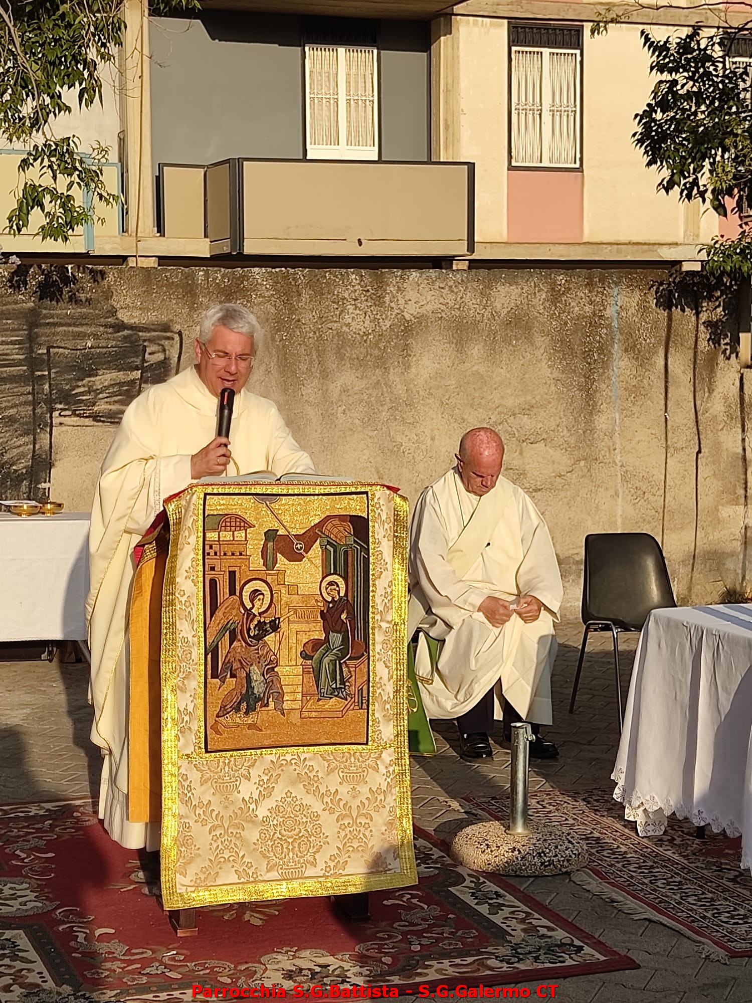 18/06/2026. Momento di preghiera devozionale con la celebrazione eucaristica del Parroco con la Reliquia del Santo Patrono e la