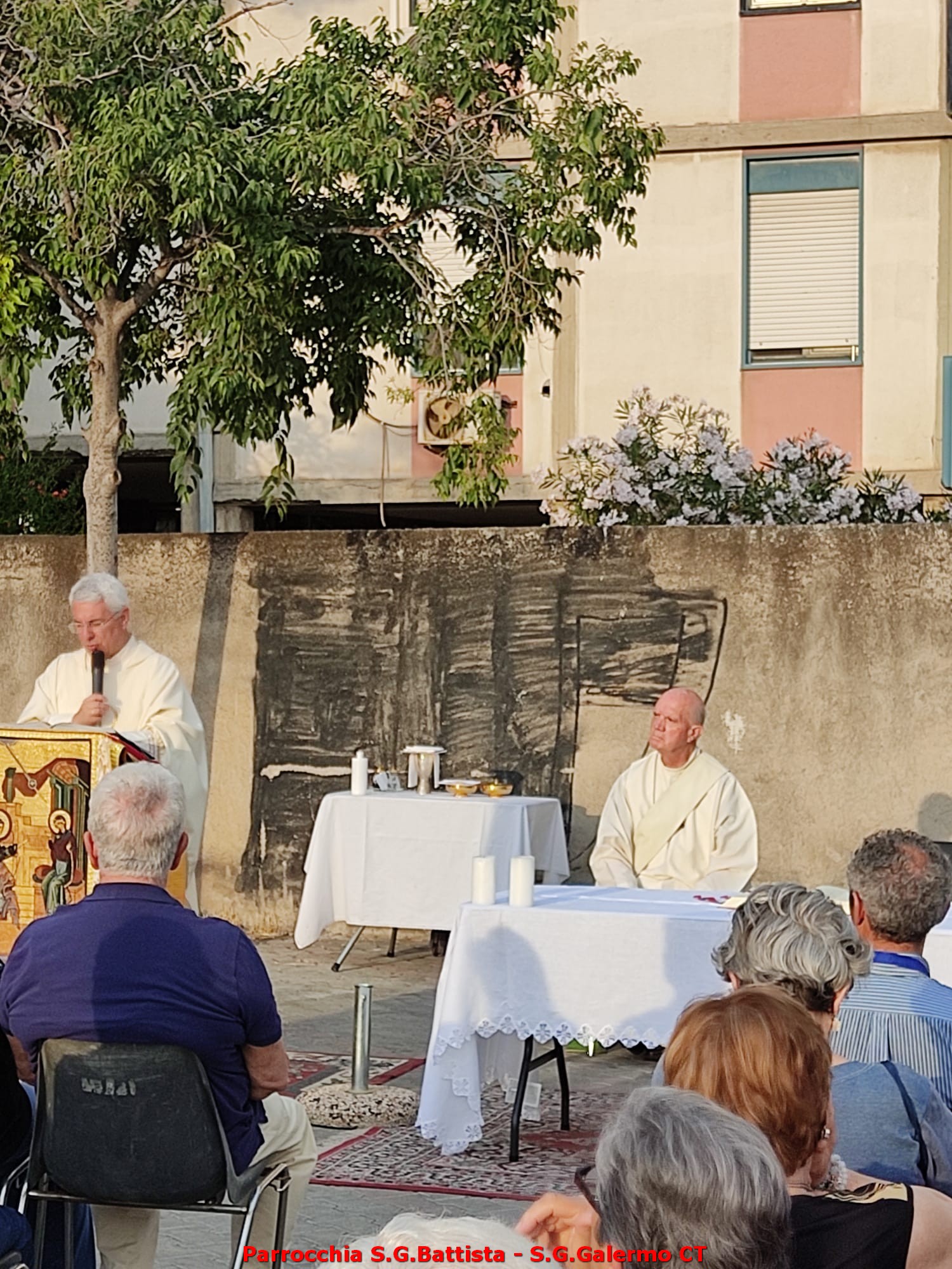 11/06/2026. Ore 18:15. Santo Rosario, Coroncina al Santo Patrono e Santa Messa in via Don Minzoni - piazzale del mercato rionale.