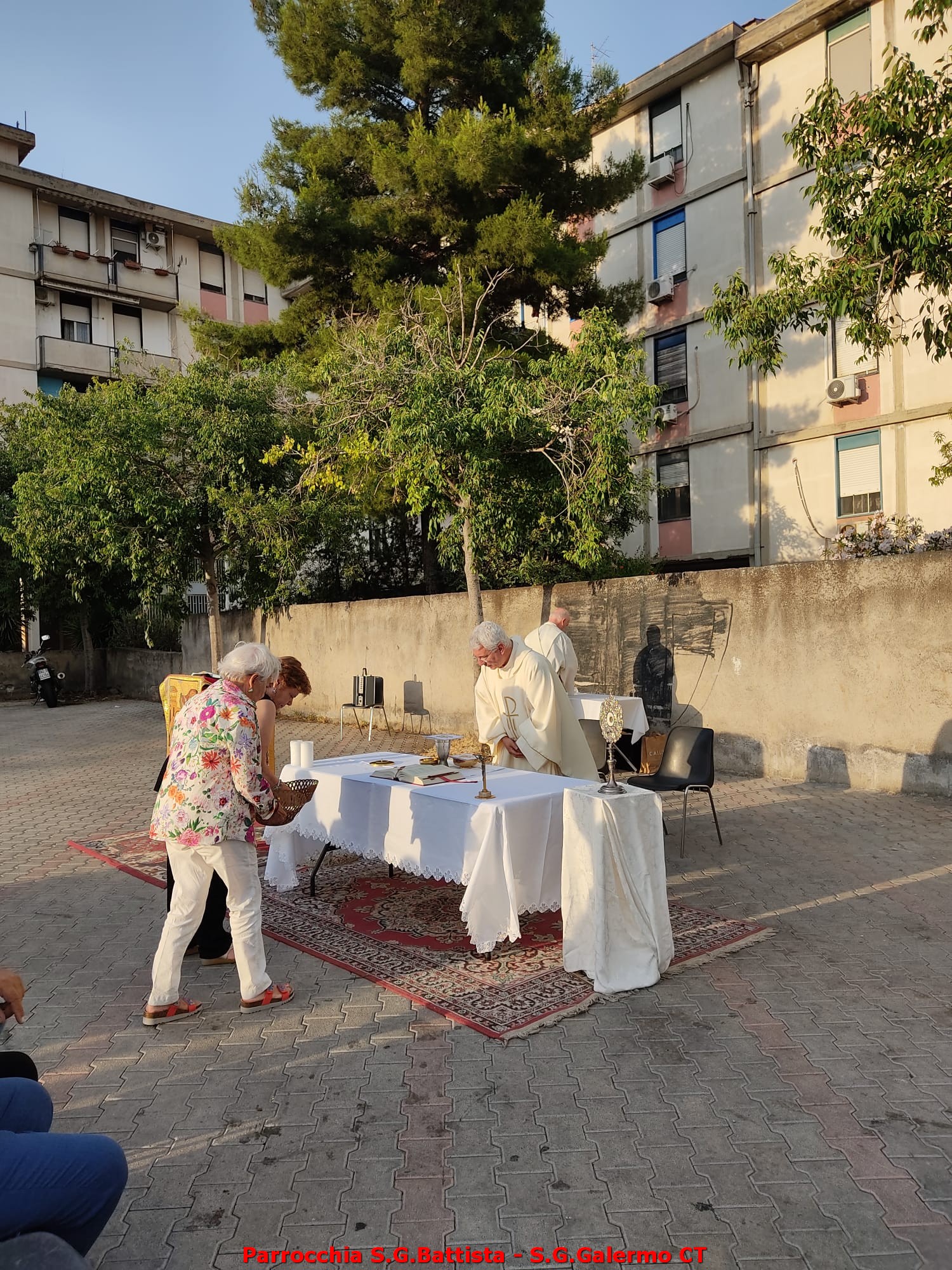 18/06/2026. Momento di preghiera devozionale con la celebrazione eucaristica del Parroco con la Reliquia del Santo Patrono e la