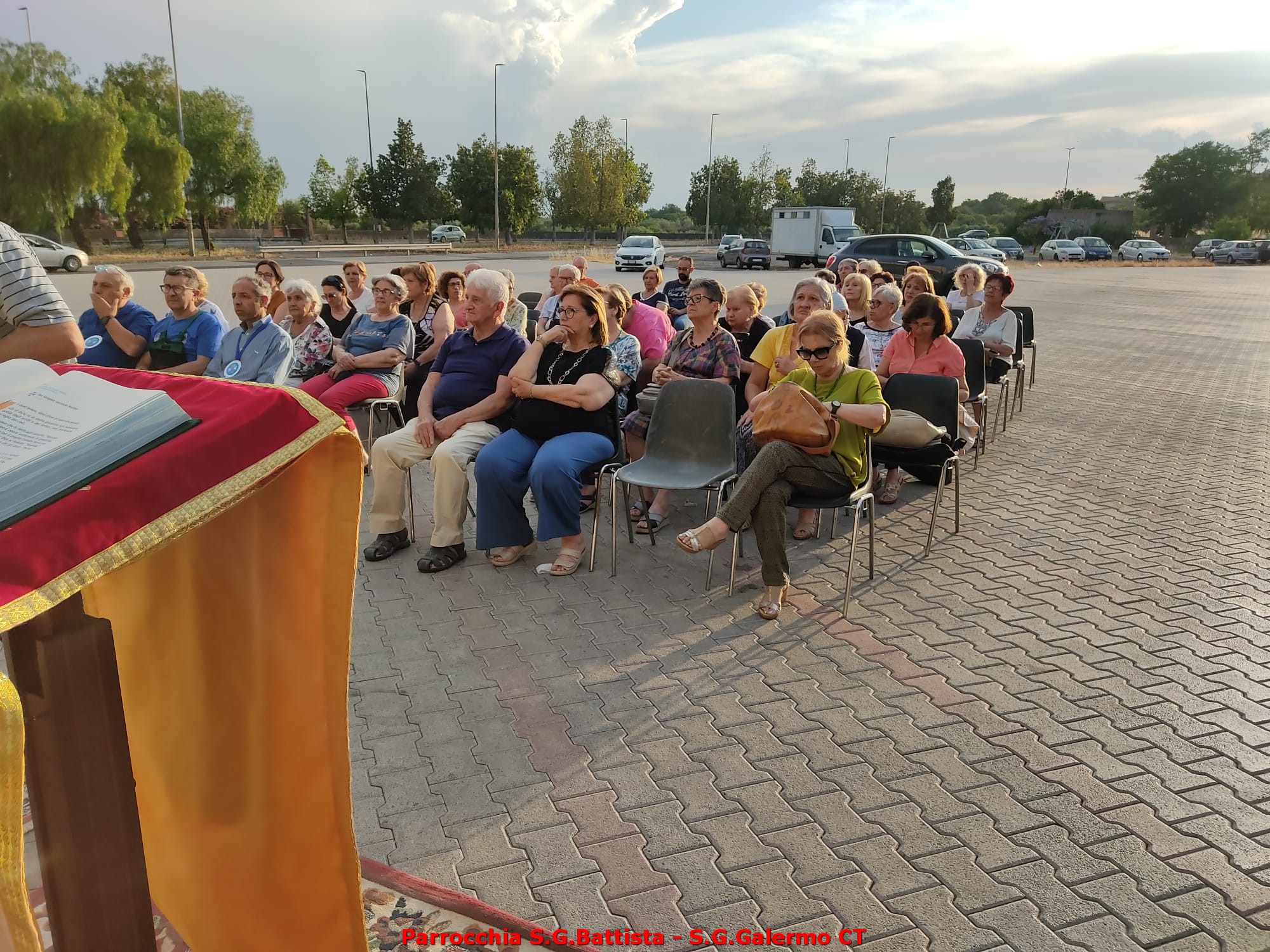 18/06/2026. Momento di preghiera devozionale con la celebrazione eucaristica del Parroco con la Reliquia del Santo Patrono e la