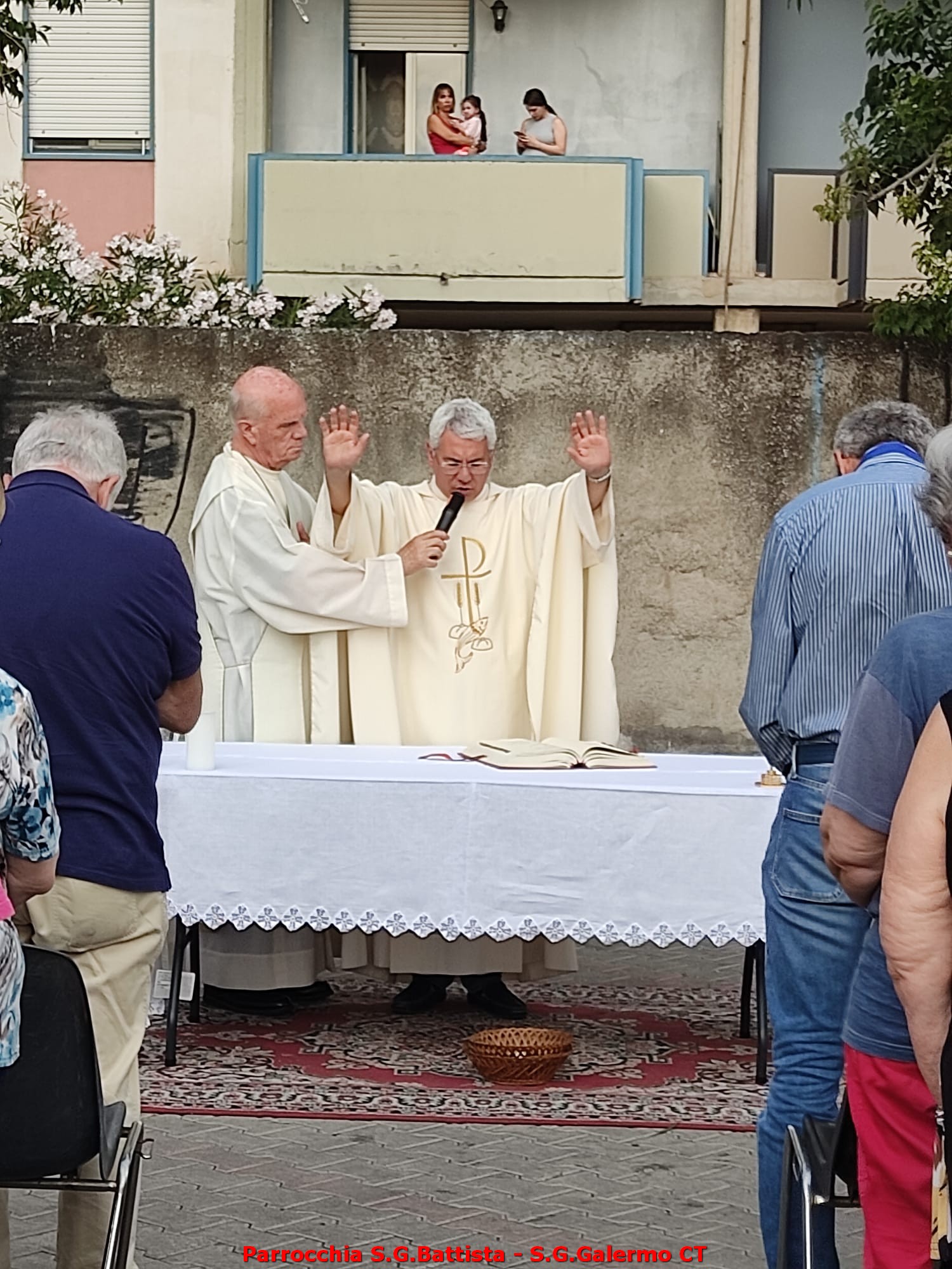 18/06/2026. Momento di preghiera devozionale con la celebrazione eucaristica del Parroco con la Reliquia del Santo Patrono e la