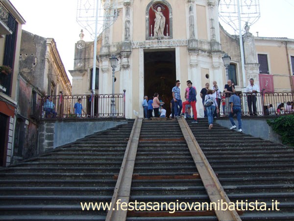 26/06/2016. San Giovanni Montebello. Particolare della Chiesa Madre di San Giovanni di Montebello.