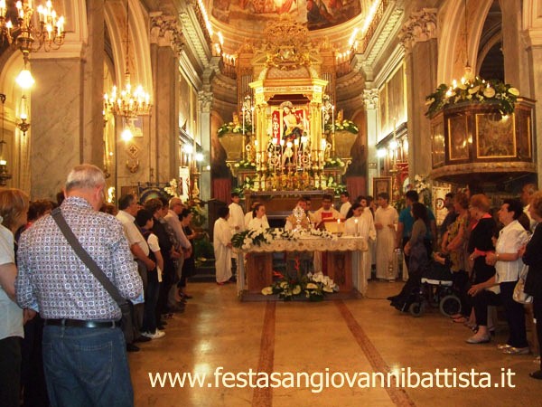 26/06/2016. San Giovanni Montebello. S. Messa celebrata da Don Mario Fresta, Arciprete Parroco della comunità 'Maria SS. della Provvidenza' di Macchia di Giarre (CT).