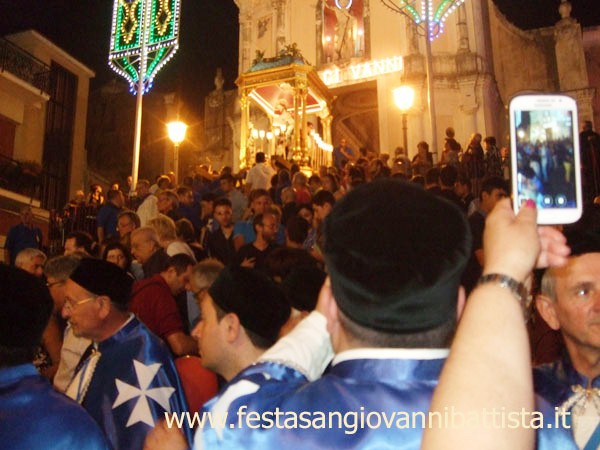 26/06/2016. San Giovanni Montebello. Solenne Uscita del venerato simulacro di San Giovanni Battista.