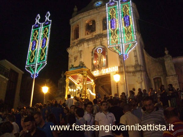 26/06/2016. San Giovanni Montebello. Solenne Uscita del venerato simulacro di San Giovanni Battista.